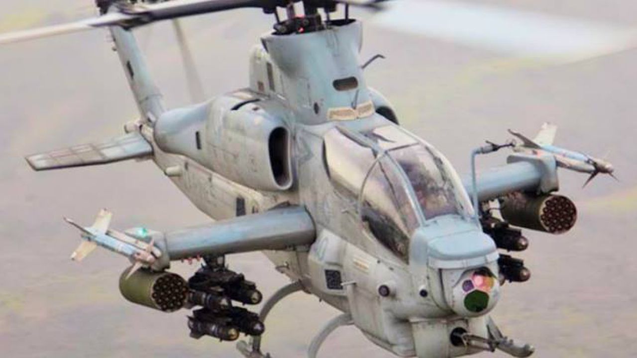 elicopter bell ah1z viper 45676543