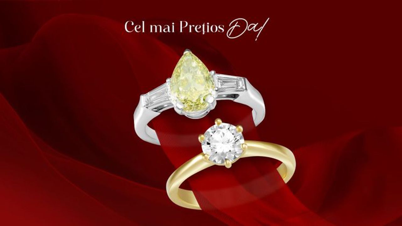 inel logodna sabrini diamant