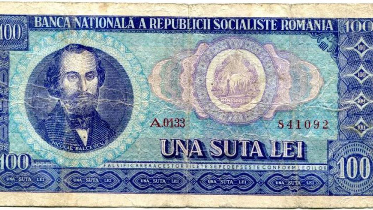 100 lei vechi mare