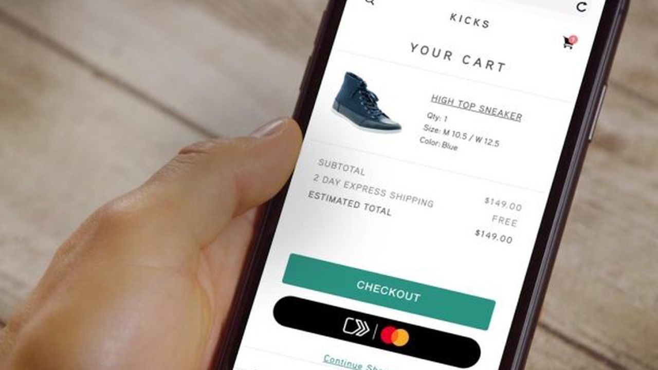 Click-to-Pay-phone-screen-checkout