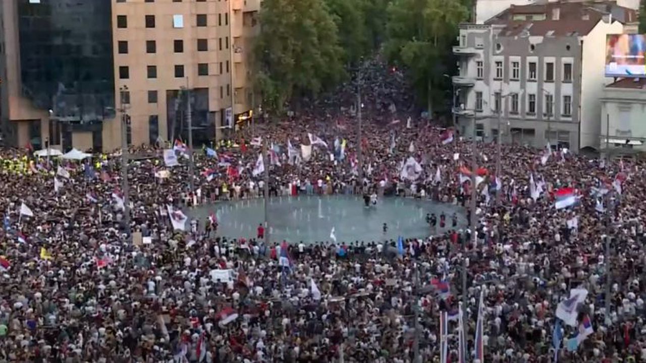 proteste serbia