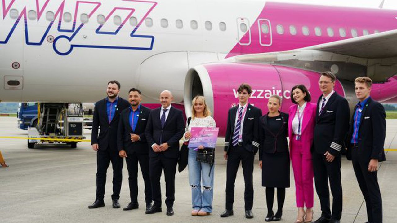 3 milioane de pasageri Wizz Air la Sibiu