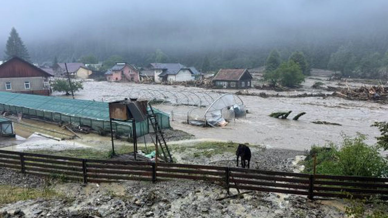 Inundații nordul Moldovei