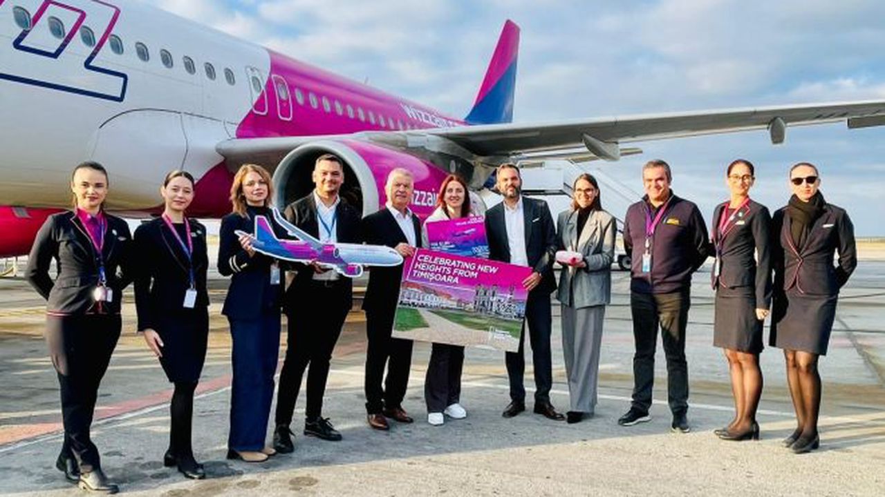 Wizz Air_A treia aeronava, cinci rute noi si nouă milioane de pasageri la Timisoara