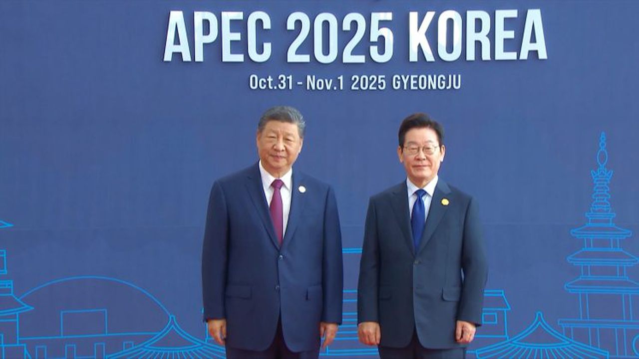 Lee Jae Myung si Xi Jinping