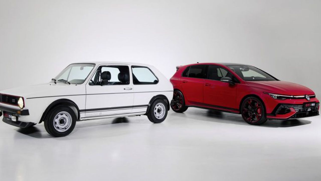 Volkswagen Golf 1 GTI and Golf GTI Edition 50
