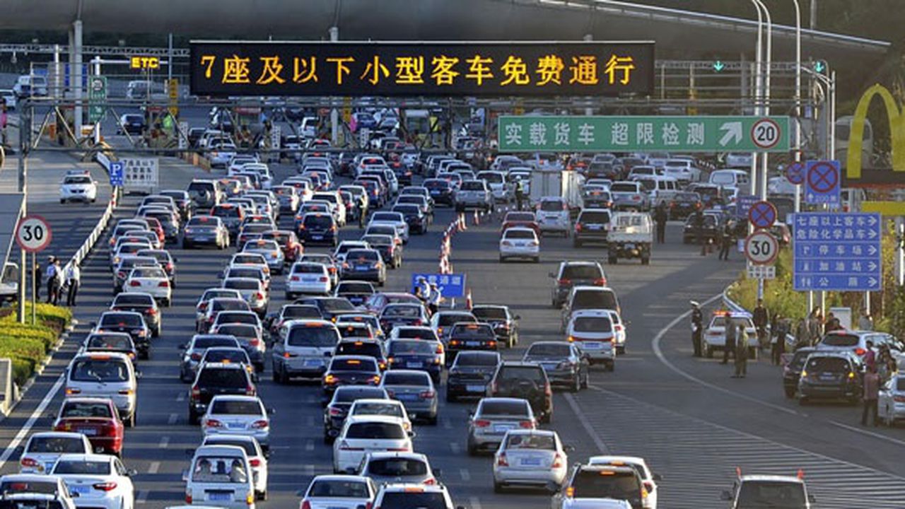 trafic china