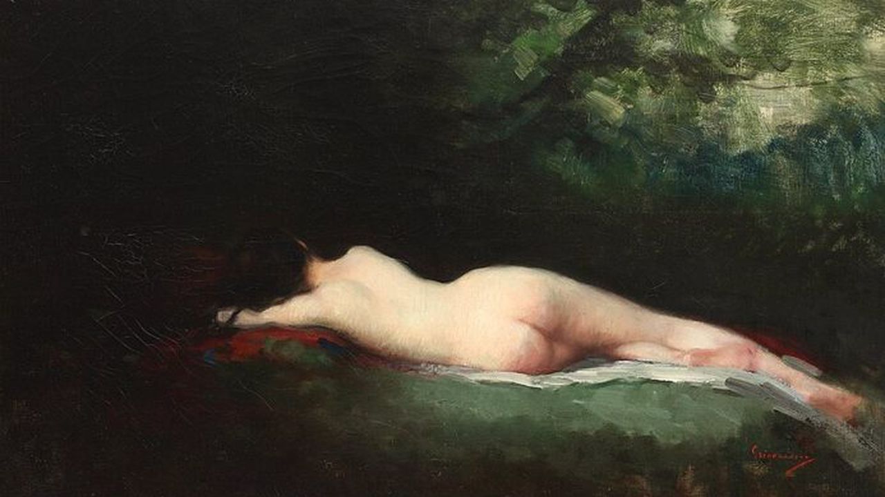 Nicolae_Grigorescu_-_Nimfa_dormind