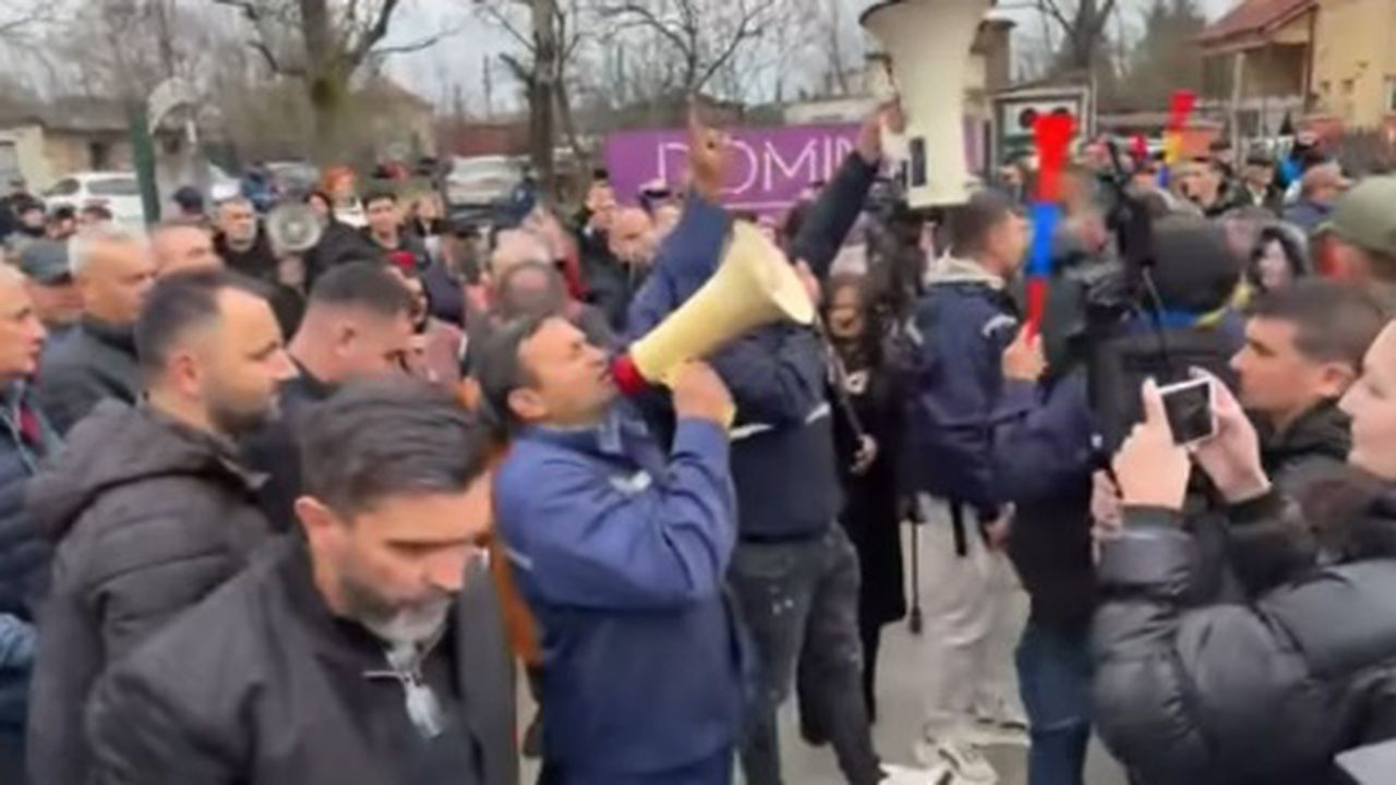 Protest mineri Targu Jiu