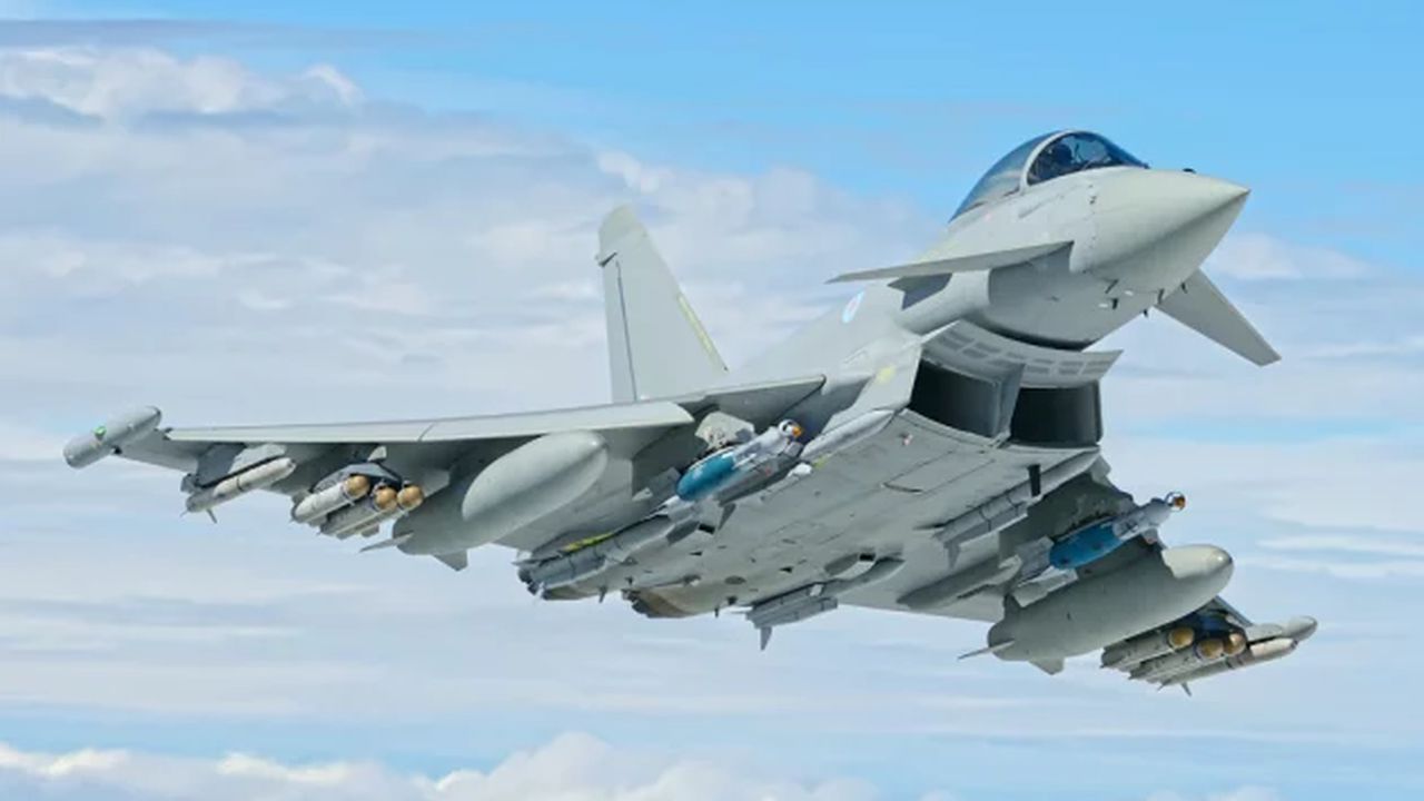 typhoon eurofighter royal air force marea britanie uk 53465
