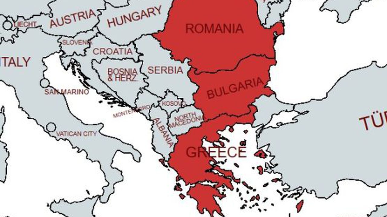 bulgaria romania grecia 31247