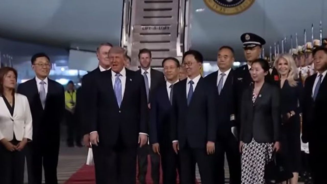 Trump în China