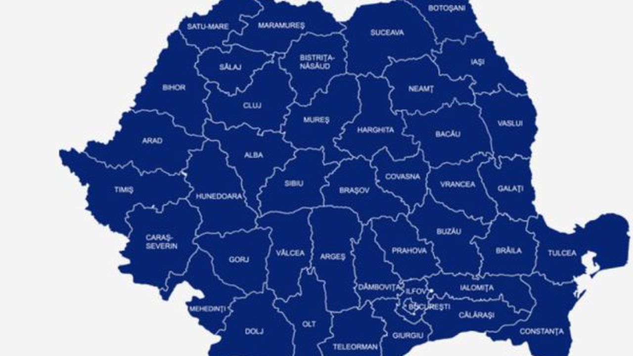 harta romaniei