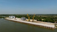 FOTO Portul românesc, „construit de la zero”, care va fi predat la finalul lunii