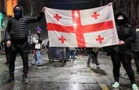 A treia săptămână de proteste în Georgia: Poliţia a folosit gaze lacrimogene şi gloanţe de cauciuc împotriva demonstranţilor