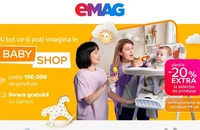 eMAG lansează Baby Shop cu peste 100.000 de produse, al 10-lea shop-in-shop lansat în ultimele 9 luni 