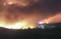 Incendiu masiv în Grecia. Autoritățile suspectează faptul că focul ar fi fost pus intenționat