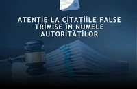DNSC avertizează cu privire la o campanie de citații false transmise de infractori cibernetici pentru a fura date personale și financiare