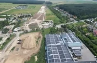 CNAIR: Lucrările de pe lotul 1 al AO Nord se află într-un stadiu avansat, cei doi constructori din asocierea româno-italiană operând pe sectoare distincte (Video)