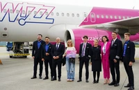 Wizz Air a adus un avion nou la Sibiu și anunță o nouă rută spre Milano Bergamo