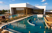 VIDEO Cel mai mare aquapark din Banat se construiește la granița cu Ungaria, o investiție de 40 de milioane de euro