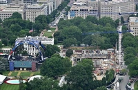 Unul dintre proiectele de suflet ale lui lui Trump, blocat de justiția americană. O curte de apel a suspendat construcția sălii de bal de la Casa Albă, pentru care a fost demolată aripa de est