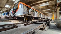 Metrorex: Al doilea tren Metropolis a sosit azi-noapte la Depoul Berceni