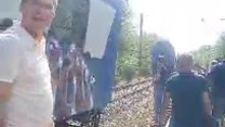 Update: Un tren de călători a deraiat în apropiere de Roșiori de Vede