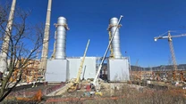 VIDEO Cum arată acum noua centrală electrică pe gaze de la Mintia, care va fi cea mai mare din Europa