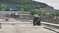 VIDEO Autostrada A1 Sibiu – Pitești: 14 din 15 km de la Curtea de Argeș la Băiculești, gata de trafic – secretar de stat
