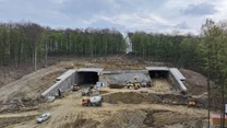 VIDEO Autostrada A1 Lugoj – Deva: Progresul UMB pe „lotul urșilor” a ajuns la 20%