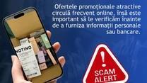 DNSC avertizează cu privire la o schemă realizată pentru colectarea datele personale şi bancare folosind imaginea brandului Notino