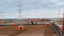 Veste bună! Muncitorii UMB revin pe șantierele de autostrăzi din 18 august
