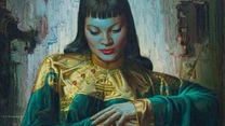 „The Lady from the Orient” a devenit cel mai scump tablou al pictorului sud-african Vladimir Tretchikoff, după ce a fost vândut la o licitație organizată la Johannesburg