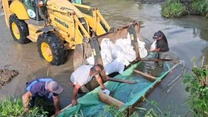 Ministrul Mediului Mircea Fechet, după o vizită de lucru la Salina Praid: Situaţia rămâne critică, pentru că eroziunile din plafonul minei vechi s-au extins în adâncime