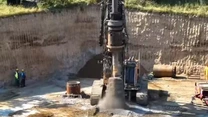 VIDEO Cum arată acum tronsonul de munte, Boița-Cornetu, din autostrada Sibiu-Pitești