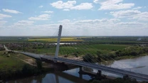 Pod de 30 de milioane de euro construit în vestul României riscă să se prăbușească înainte de deschidere