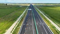 VIDEO Autostrada A7 Ploiești – Buzău: Imagini noi cu lotul 3, realizat în proporție de două treimi. Când va fi gata