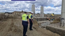 FOTO Autostrada Transilvania: Lucrările la lotul Chiribiș – Biharia au ajuns la 14%