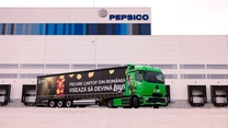 PepsiCo integrează în flota sa camionul electric Mercedes-Benz eActros 600, care va deservi ambele fabrici deținute de companie în România