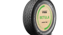 Nokian Tyres a prezentat anvelopa-concept Betula, care conține coajă de mesteacăn