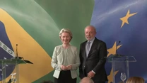 Președintele brazilian Lula și Ursula von der Leyan s-au întâlnit la Rio de Janeiro înainte de semnarea acordului UE-Mercosur. „Este o înțelegere foarte bună pentru lumea democratică și multilateralism”