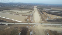 Autostrada A7 Bacău – Pașcani: Imagini noi cu primul nod turbion din România. Stadiul lucrărilor la cele trei loturi construite de Umbrărescu VIDEO