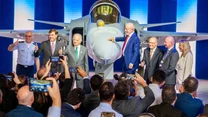 Brazilia a prezentat primul avion de luptă supersonic asamblat în țară, un model Gripen