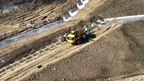 Stadiul fizic al secţiunii 3, Cornetu – Tigveni, a autostrăzii A1 Sibiu – Piteşti, a ajuns la 17,35%