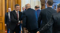 Sorin Grindeanu, la consultări cu patronatele și sindicatele: PSD îşi doreşte ca România să aibă cât mai repede un nou guvern. Sindicatele ne-au transmis că susțin schimbarea de viziune economică