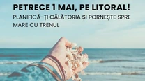 Trenuri suplimentare spre litoral pentru minivacanța de 1 Mai