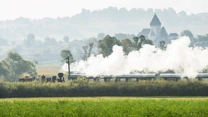 VIDEO Mocănița Sibiu – Agnita: „Aburoasa”, locomotivă fabricată acum 115 ani în Budapesta, revine pe șine