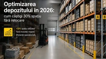 Optimizarea depozitului în 2026: cum câștigi 30% spațiu fără relocare
