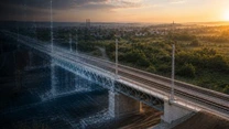 Calea ferată Videle – Orșova: CFR SA efectuează testele finale la viaductul Cârcea